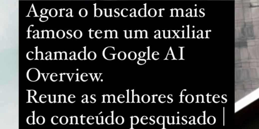 A NOVA FERRAMENTA DO GOOGLE