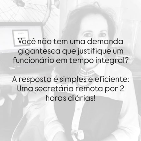 Sua demanda não justifica um suporte em tempo integral? Temos a solução!!