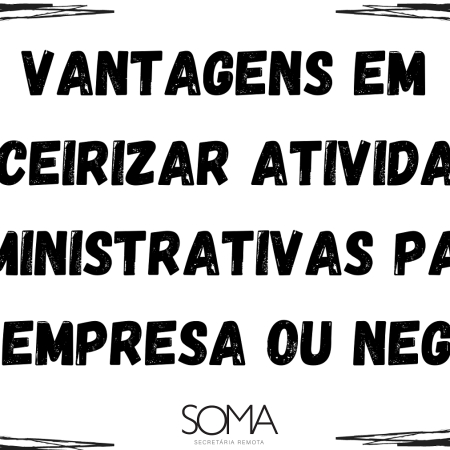 terceirizar atividades administrativas